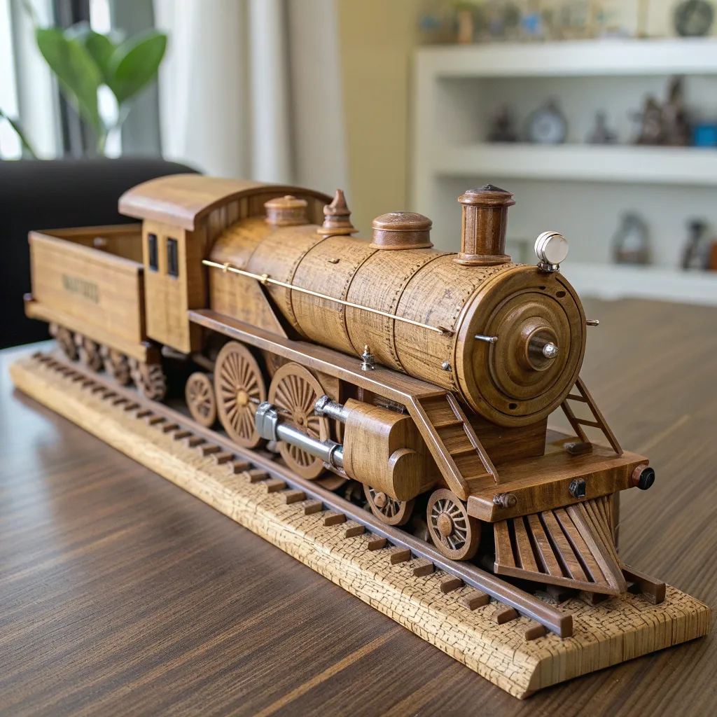 Handmade Wooden Train